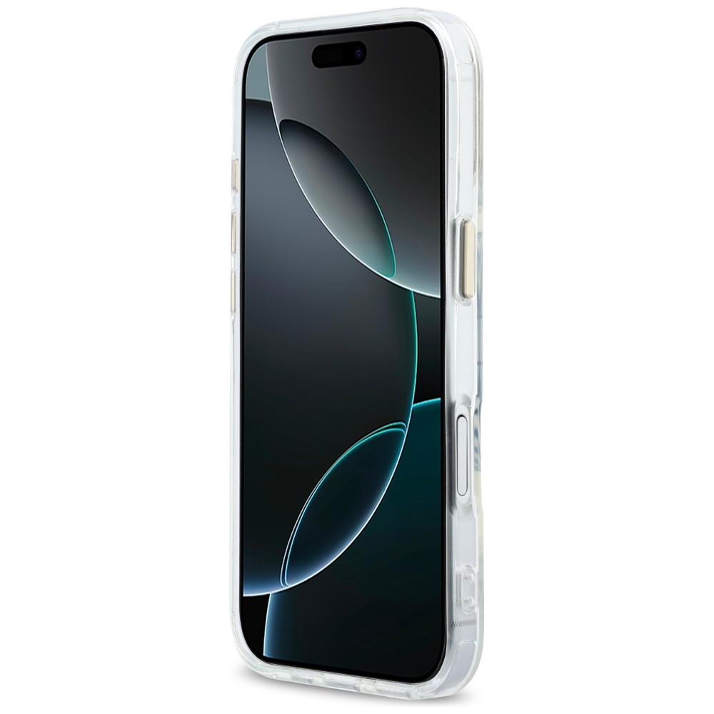 Karl Lagerfeld IML KL Script Logo MagSafe MagCase iPhone 17 vāciņš – caurspīdīgs | Phone Case Cover (3)