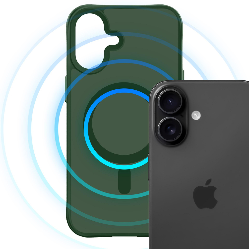 3mk Smoke MagCase iPhone 17 telefonam – zaļš, daļēji caurspīdīgs | Phone Case Cover (0)