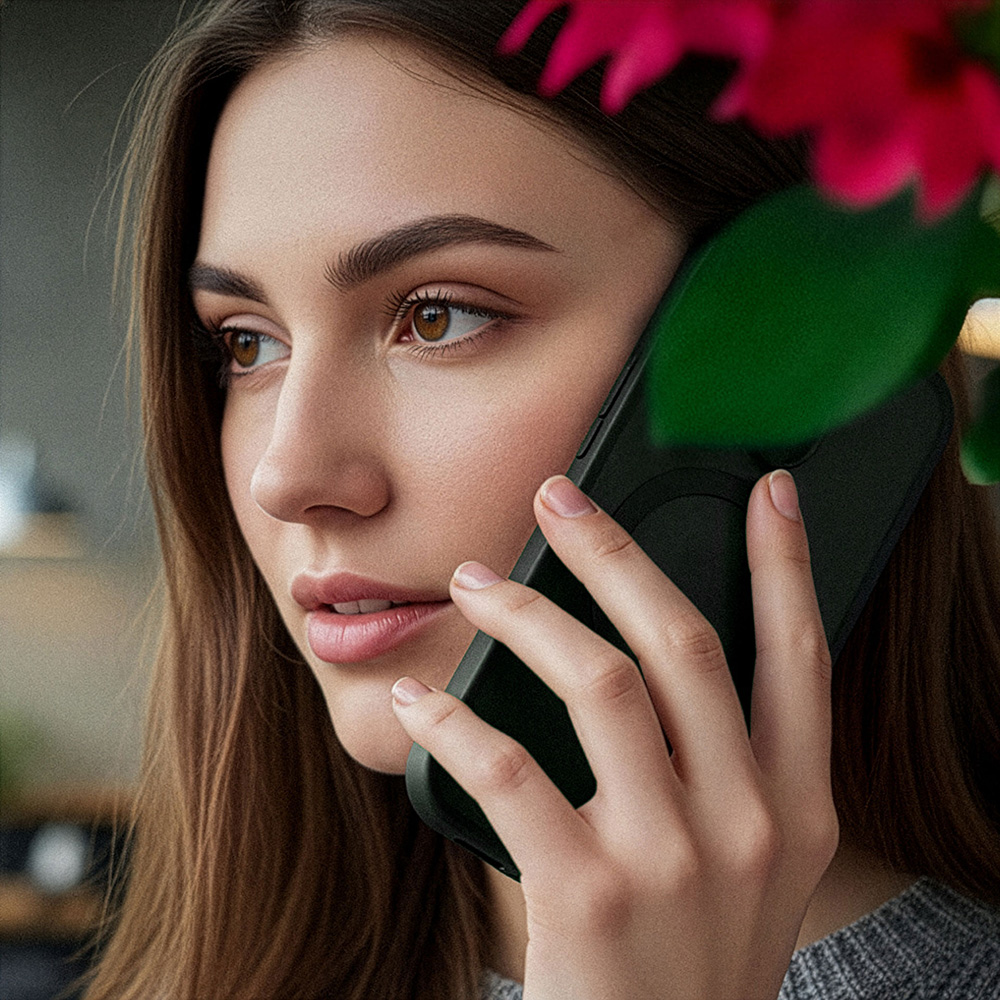 3mk Smoke MagCase iPhone 17 telefonam – zaļš, daļēji caurspīdīgs | Phone Case Cover (2)