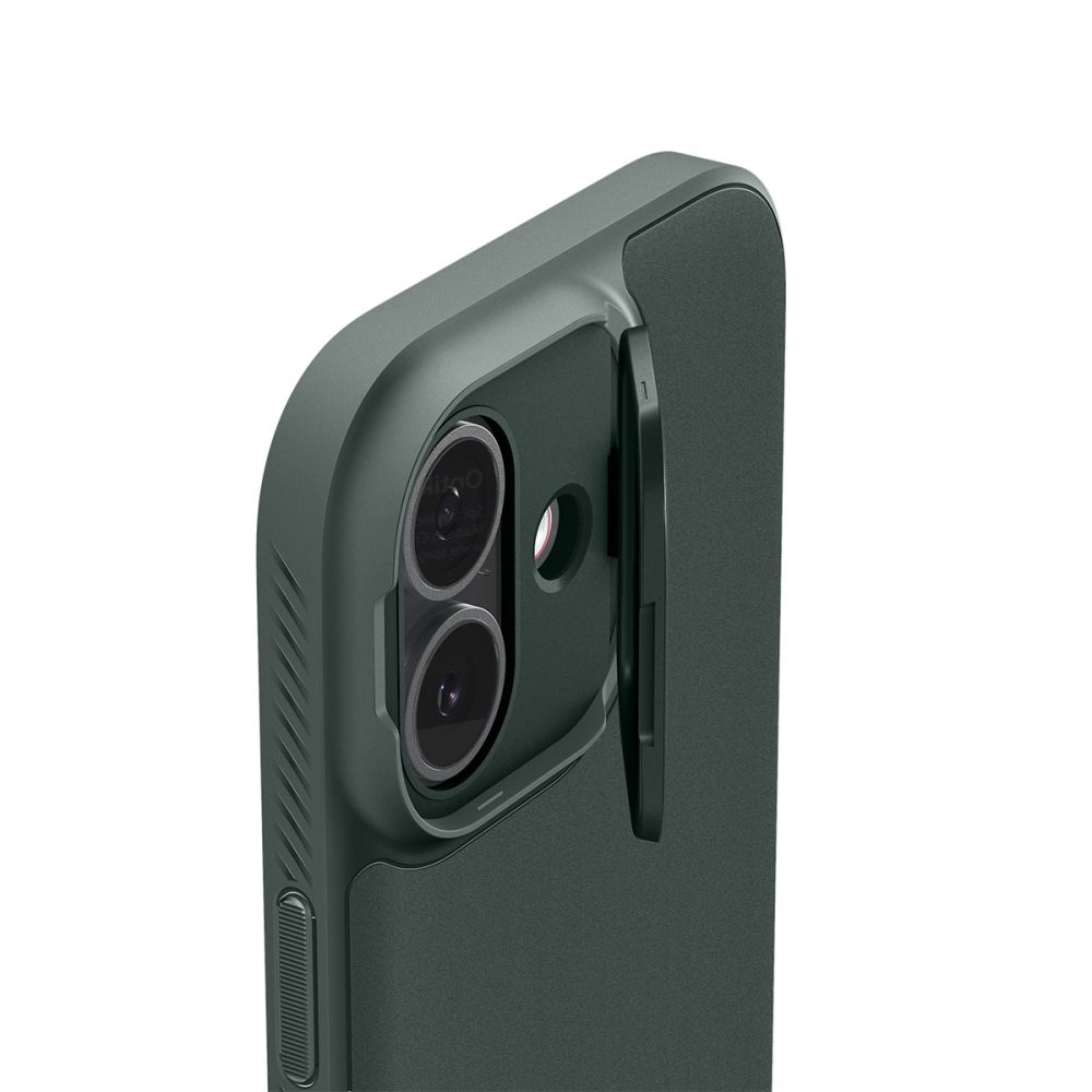 Spigen Optik Armor MagSafe iPhone 17 Vāciņš - Zaļš | Phone Case Cover (1)