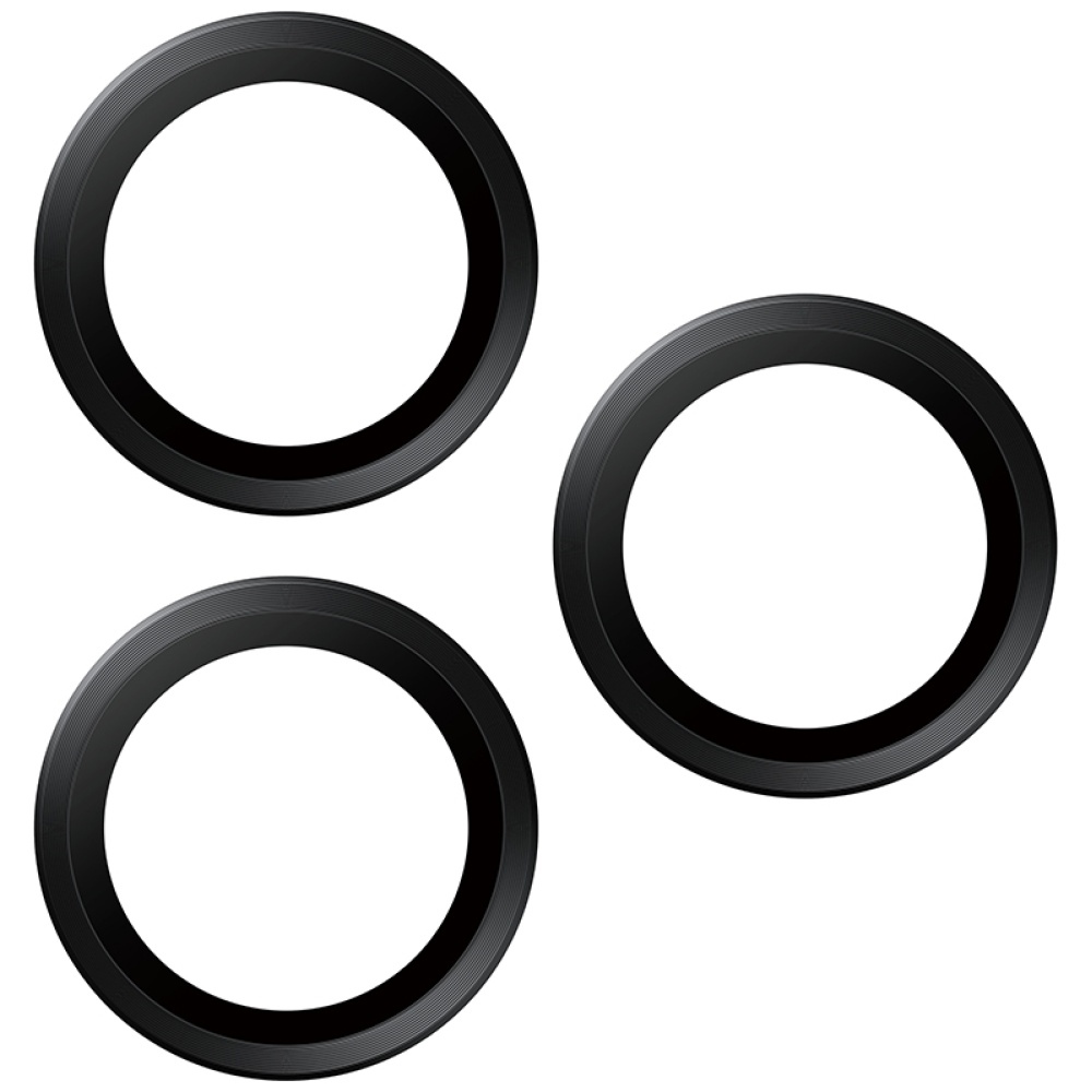 PanzerGlass Hoops Ceramic II kameras lēcas stikls iPhone 17 Pro / 17 Pro Max / 16 Pro / 16 Pro Max – melns | Camera... (1)