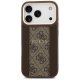 Guess 4G Stripe MagSafe vāciņš iPhone 17 Pro - brūns | Phone Case Cover Brown