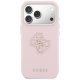 Guess FW sveķu logotipa vāciņš iPhone 17 Pro telefonam – rozā | Phone Case Cover