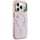 Karl Lagerfeld IML Choupettes Karl Script Logo MagSafe maciņš ar MagSafe iPhone 17 Pro – rozā | Phone Case Cover