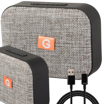 Bluetooth MP3 Portatīvs Bezvadu Skaļrunis Tumba Tumbiņa, Pelēks | Portable Wireless Speaker