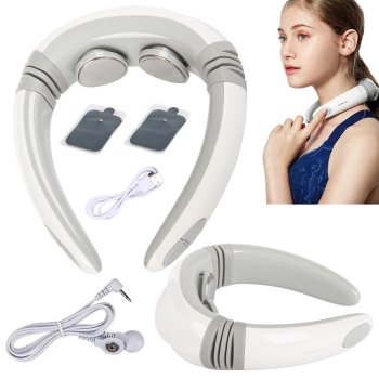 Kakla Muguras Masažieris Elektrostimulators | Neck Back Massager Electrostimulator EMS