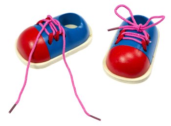 Bērnu Izglītojošais Komplekts Kurpju Šņoru Sasiešanai, 2 gab. | Kids Shoelaces Tying Training Kit