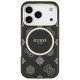 Guess IML Peony Dot MagSafe MagCase iPhone 17 Pro telefonam – melns | Phone Case Cover