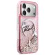 Karl Lagerfeld šķidro spīdumu Karl Script Logo MagSafe vāciņš iPhone 17 Pro – rozā | Phone Case Cover