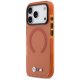 BMW M IML triecienizturīgs Maciņš ar metāla logotipiem un MagSafe iPhone 17 Pro – Pro Orange | Phone Case Cover