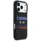 BMW M silikona horizontālo līniju MagSafe vāciņš iPhone 17 Pro tālrunim – melns | Phone Case Cover