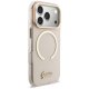 Guess IML Script Metal MagSafe Magnetētā aizsargmaciņš iPhone 17 Pro – rozā | Phone Case Cover