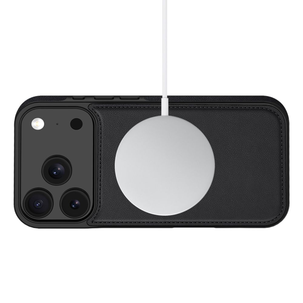 Tech-Protect Wallet MagSafe maks vāciņš iPhone 17 Pro - matēts melns | Phone Case Cover Matte Black (2)