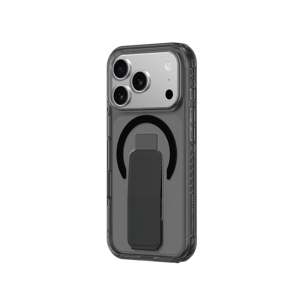 AmazingThing Titan Pro Holder vāciņš ar statīvu iPhone 17 Pro, MagSafe saderīgs – Melns | Phone Case Cover... (2)