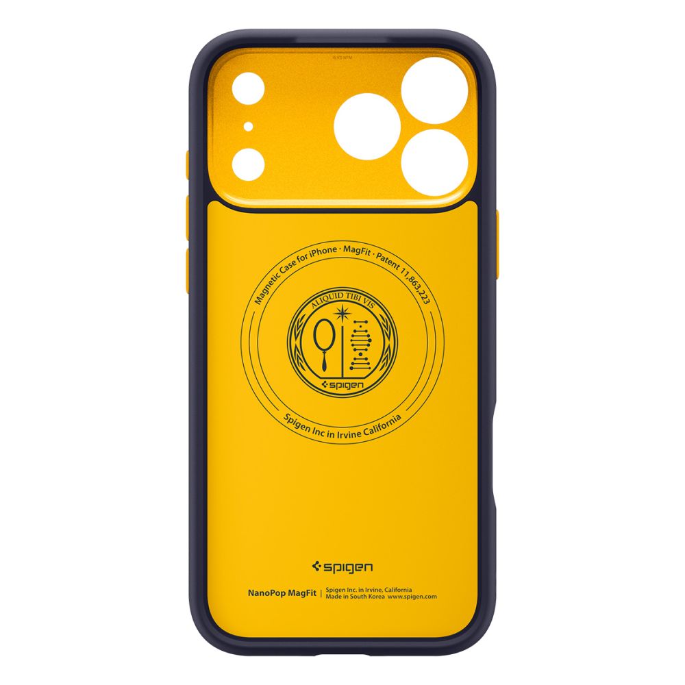 Spigen Nano Pop MagSafe vāciņš iPhone 17 Pro - tumši zils | Phone Case Cover Navy Blue (1)