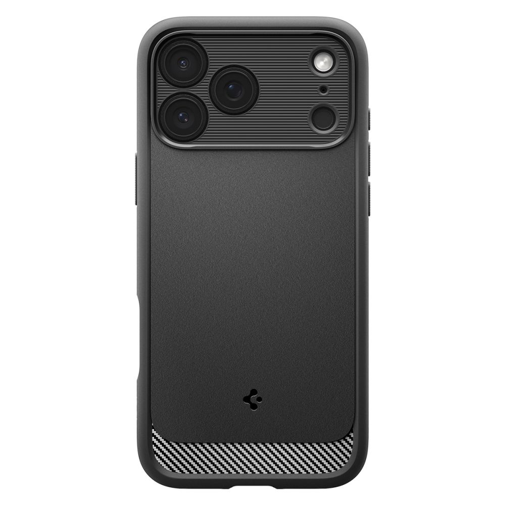 Spigen Rugged Armor Mag MagSafe vāciņš iPhone 17 Pro Mat - matēts melns | Phone Case Cover Matte Black (0)