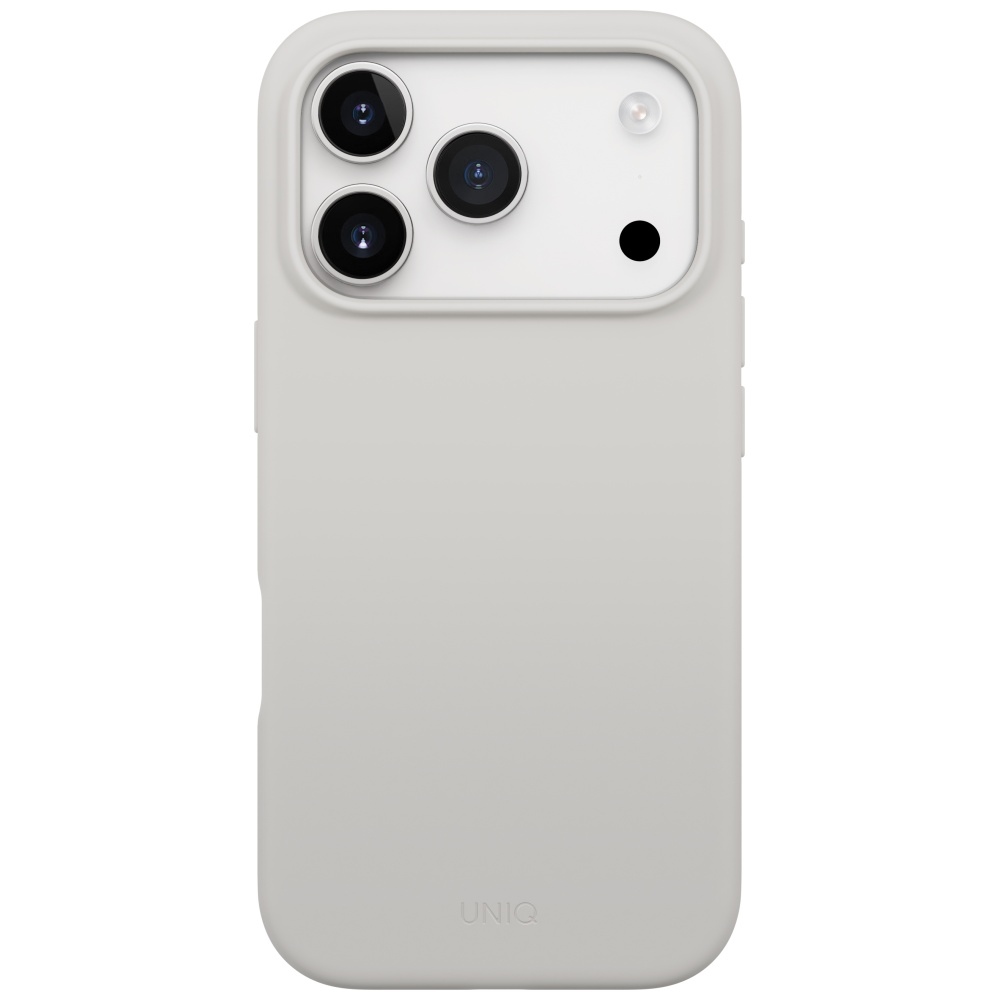 Uniq Lino iPhone 17 Pro Magclick uzlādes vāciņš - Pelēks | Charging Case Gray (0)