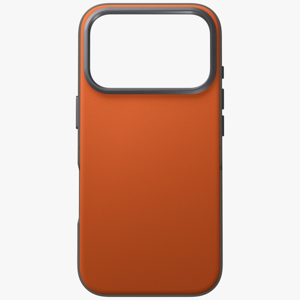 Uniq Lyden DS vāciņš iPhone 17 Pro ar Magclick uzlādi – oranži-pelēks | Phone Case Cover Charging - Orange-Gray (1)