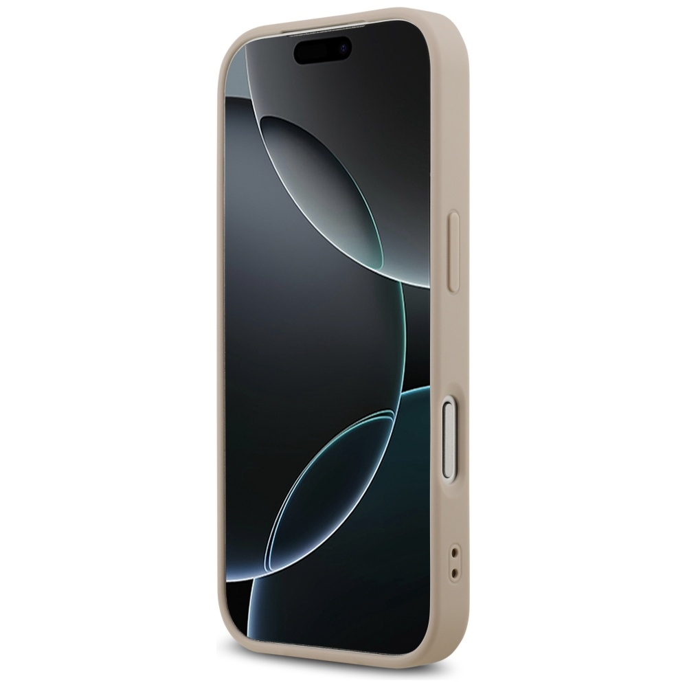 Guess 4G Ring Classic Logo MagSafe vāciņš ar MagSafe priekš iPhone 17 Pro – rozā | Phone Case Cover (3)