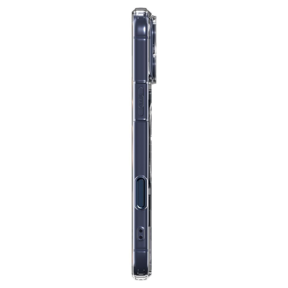 Spigen Thin Fit MagSafe vāciņš iPhone 17 Pro – caurspīdīgi tumši zils | Phone Case Cover (3)