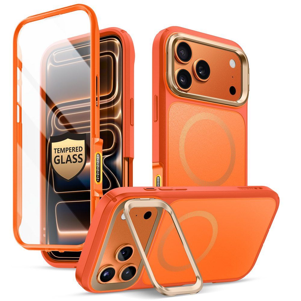 Supcase IBLSN Ares Flip MagSafe Maciņš iPhone 17 Pro – oranžs | Phone Case Cover (0)