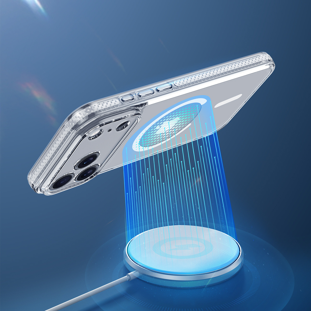 Dux Ducis Clin Mag vāciņš iPhone 17 Pro ar MagSafe savietojamību – caurspīdīgs | Phone Case Cover (2)