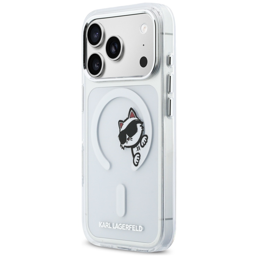 Karl Lagerfeld IML Peekaboo MagSafe vāciņš iPhone 17 Pro – caurspīdīgs | Phone Case Cover (0)