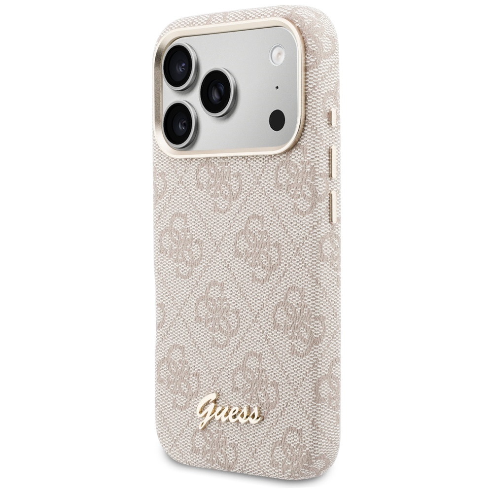 Guess 4G Script MagSafe MagCase iPhone 17 Pro telefonam – rozā | Phone Case Cover (0)