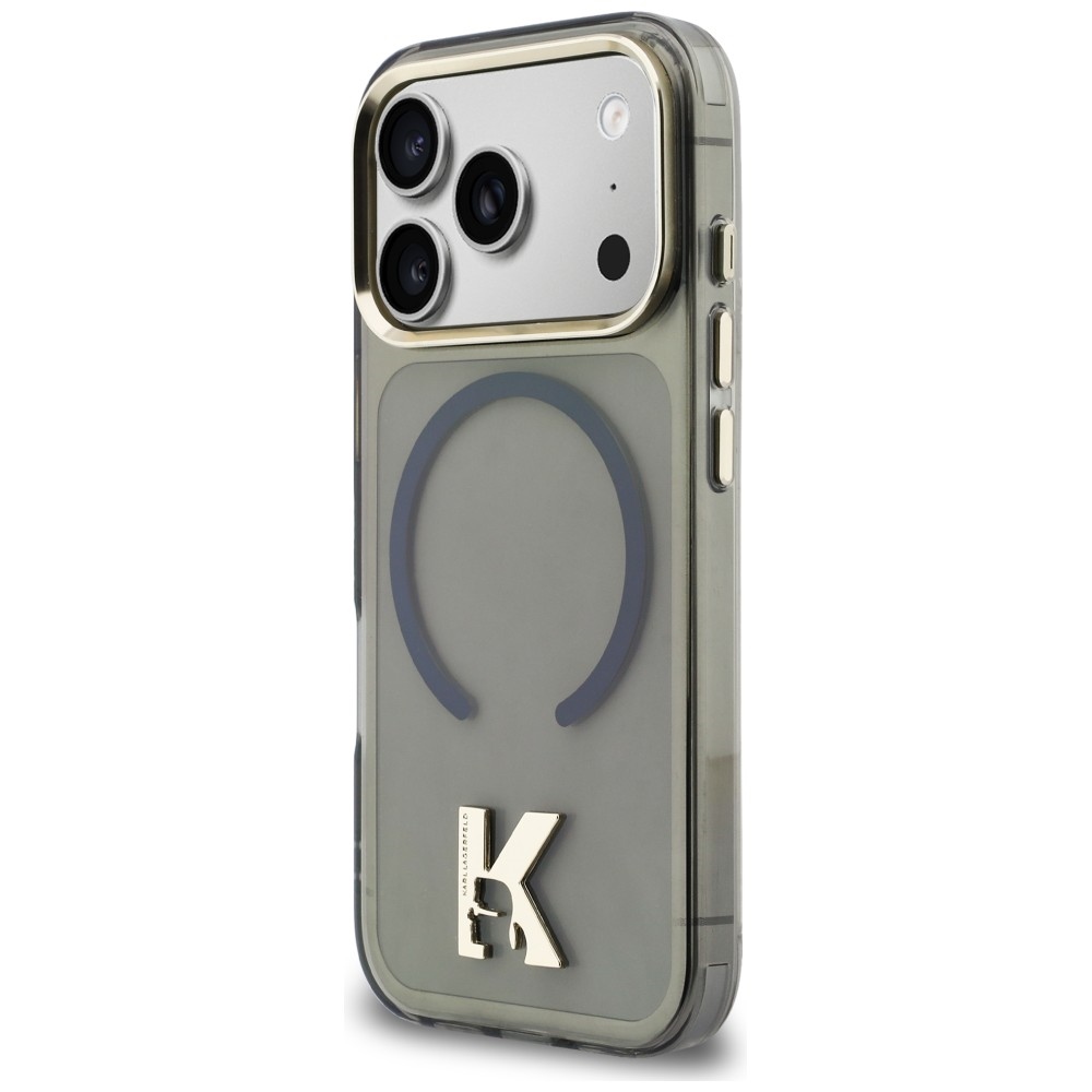 Karl Lagerfeld IML K Head Logo MagSafe Maciņš ar MagSafe priekš iPhone 17 Pro – Melns | Phone Case Cover (0)