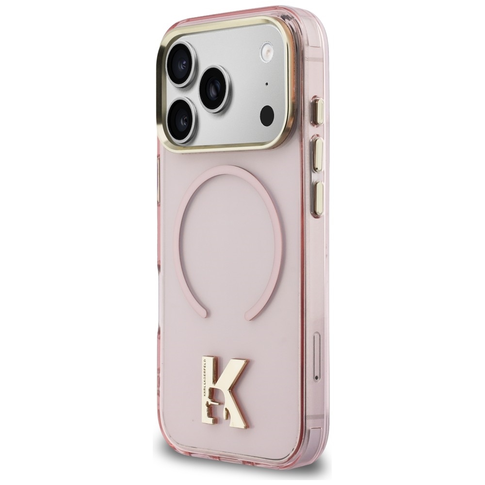 Karl Lagerfeld IML K Head Logo MagSafe Maciņš iPhone 17 Pro – Rozā | Phone Case Cover (0)