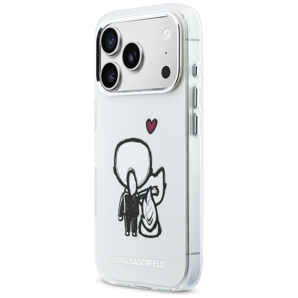 Karl Lagerfeld Karl & Choupette MagSafe vāks iPhone 17 Pro – caurspīdīgs | Phone Case Cover (0)
