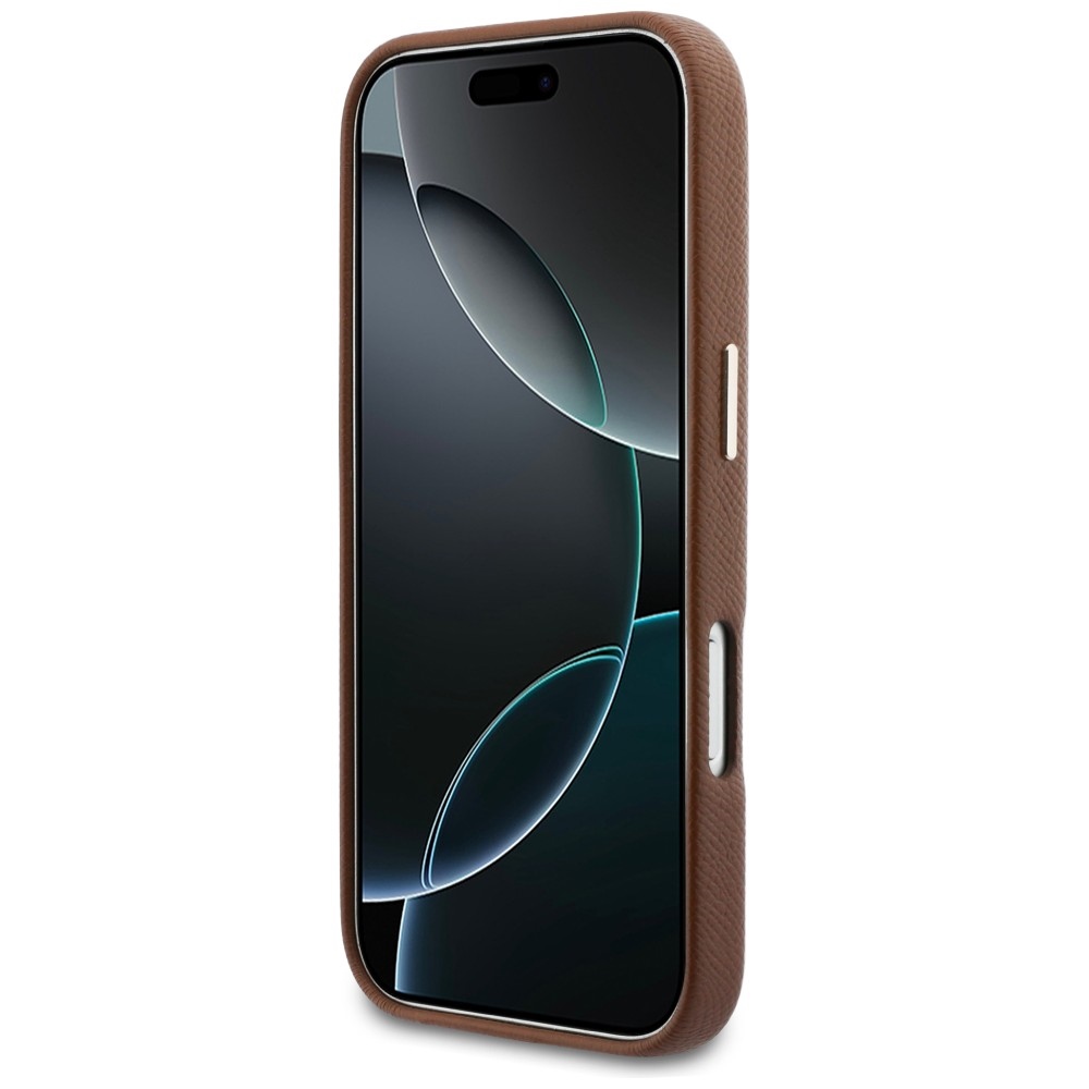 Karl Lagerfeld Karl Head Logo MagSafe MagCase iPhone 17 Pro telefonam – brūns | Phone Case Cover (3)