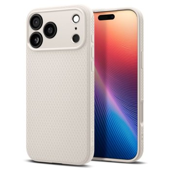 Spigen Liquid Air vāciņš iPhone 17 Pro - titāna | Phone Case Cover Titanium