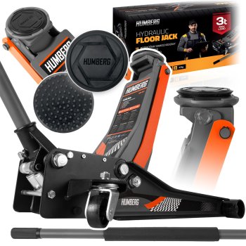 Zemprofila hidrauliskais auto pacēlājs 3 t Humberg HM-381