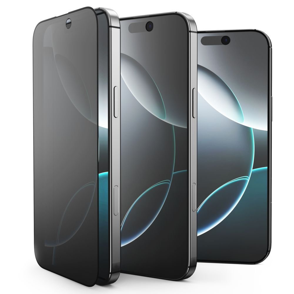 Apple iPhone 16 Pro Max / 17 Pro Max 6.9'' Tech-Protect Glass Spy+ Privacy Tempered Glass 2x | Privātais Ekrāna... (2)
