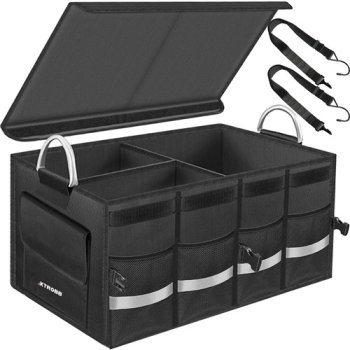 Xtrobb Auto Bagāžas Nodalījuma Organizators, Automašīnas Soma Organaizers Bagāžniekam | Car Trunk Organizer