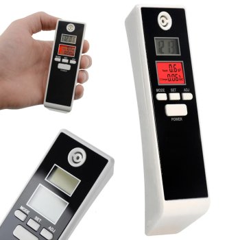 Alkotesteris akomats bez uzgaļiem, alkometrs | Breathalyzer Alcohol Tester