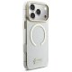 Guess IML Glitters Script Strap MagSafe vāciņš ar MagSafe iPhone 17 Pro Max tālrunim – caurspīdīgs | Phone Case...