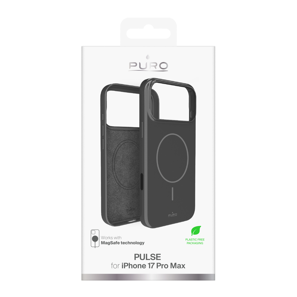 Puro Pulse aizsargmaciņš iPhone 17 Pro Max, polikarbonāts - pelēks | Protective Phone Case Cover Max Polycarbonate... (0)