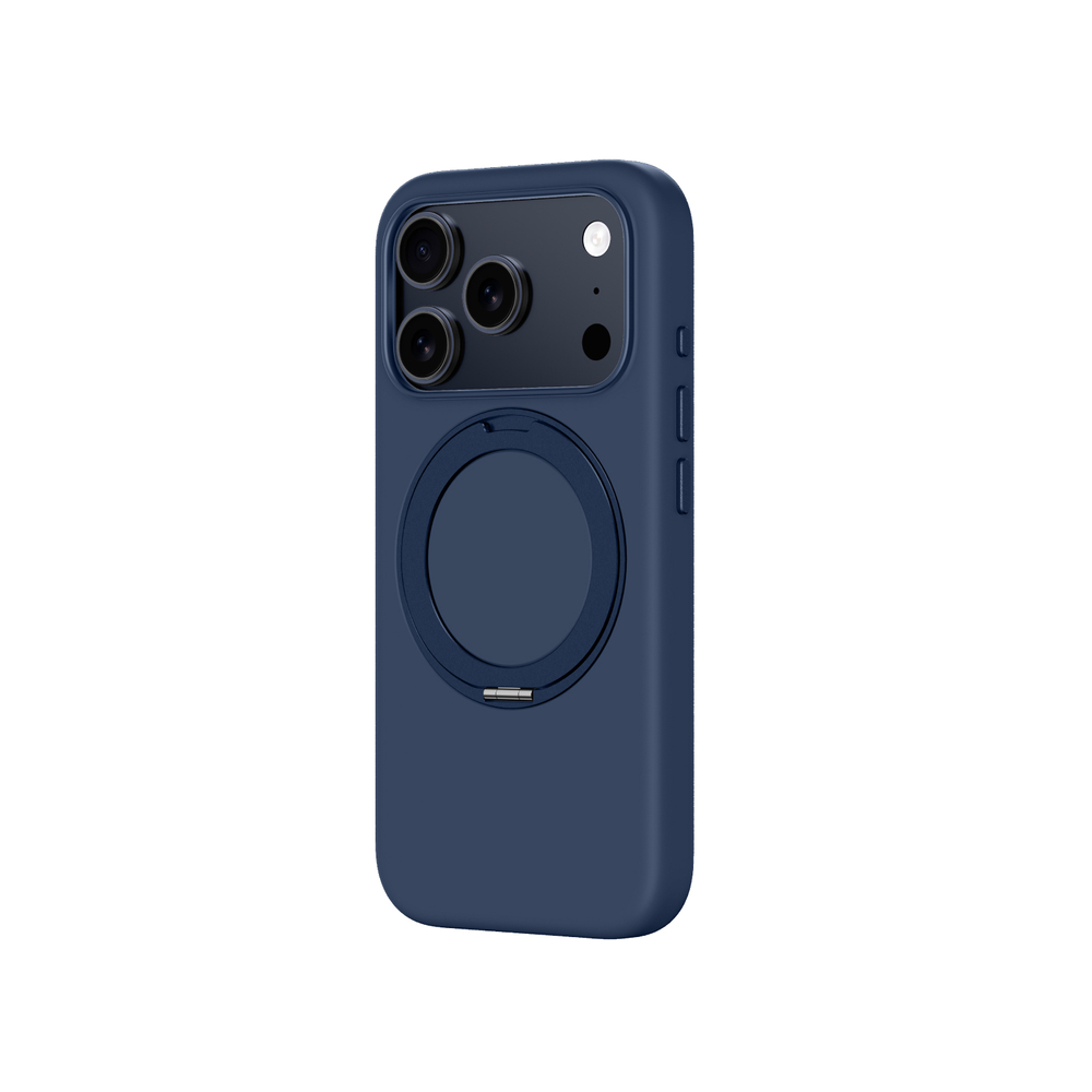 AmazingThing Cloudie iPhone 17 Pro Max vāciņš ar statīvu - zils | Case With Stand Blue (2)