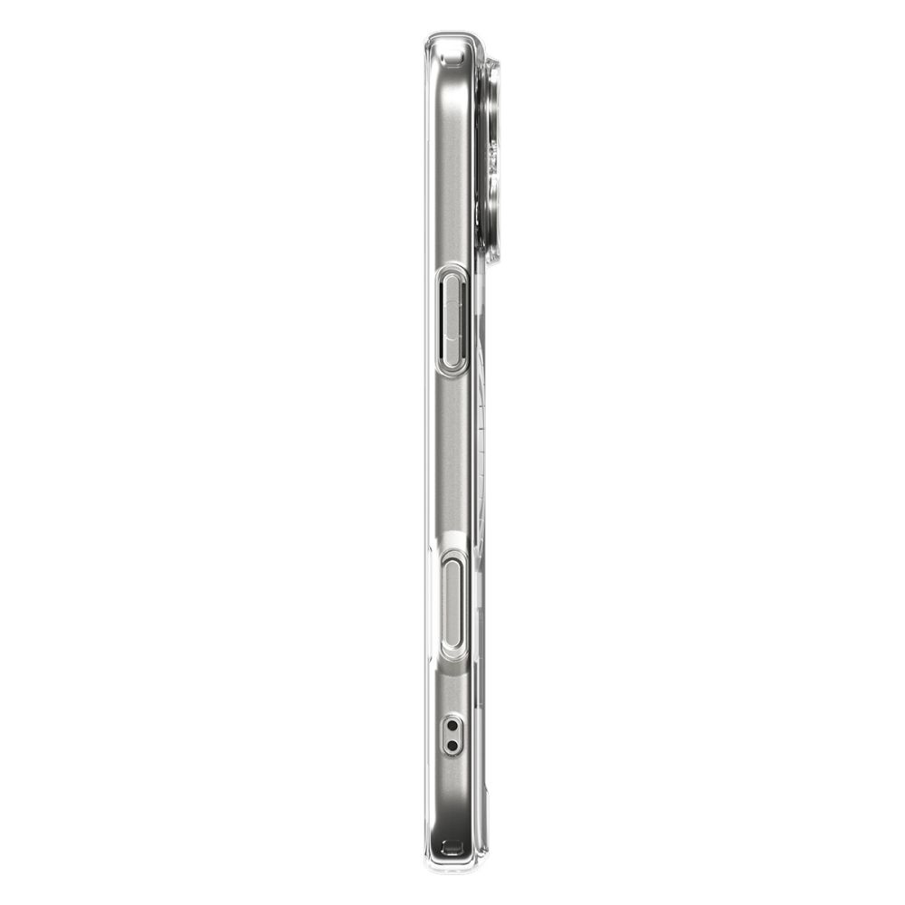Spigen Ultra Hybrid MagSafe vāciņš iPhone 17 Pro Max - caurspīdīgi pelēks | Phone Case Cover Clear Gray (2)
