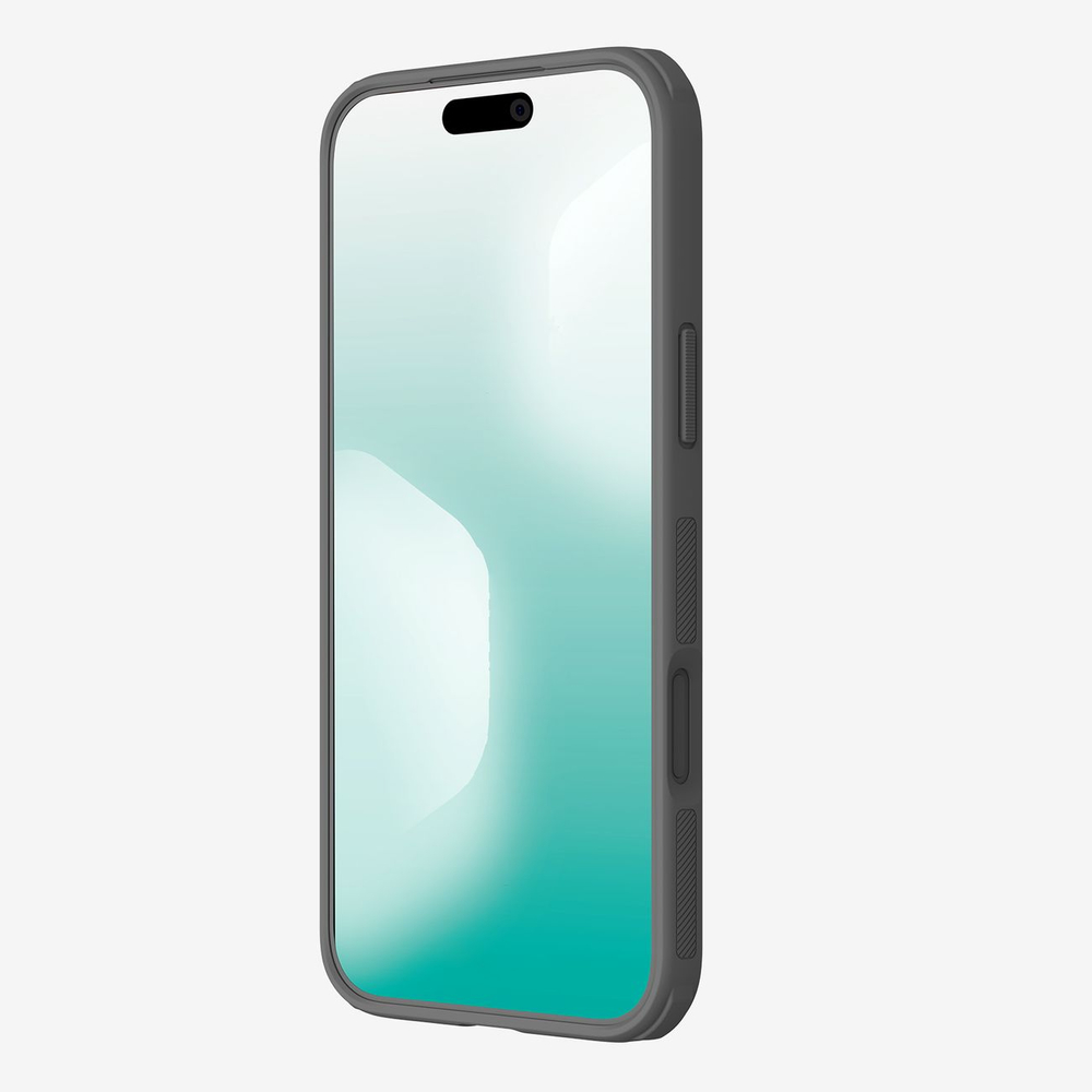 Nillkin Super Frosted Shield Pro magnētiskais vāciņš ar MagSafe iPhone 17 Max - caurspīdīgi melns | Magnetic Case... (2)