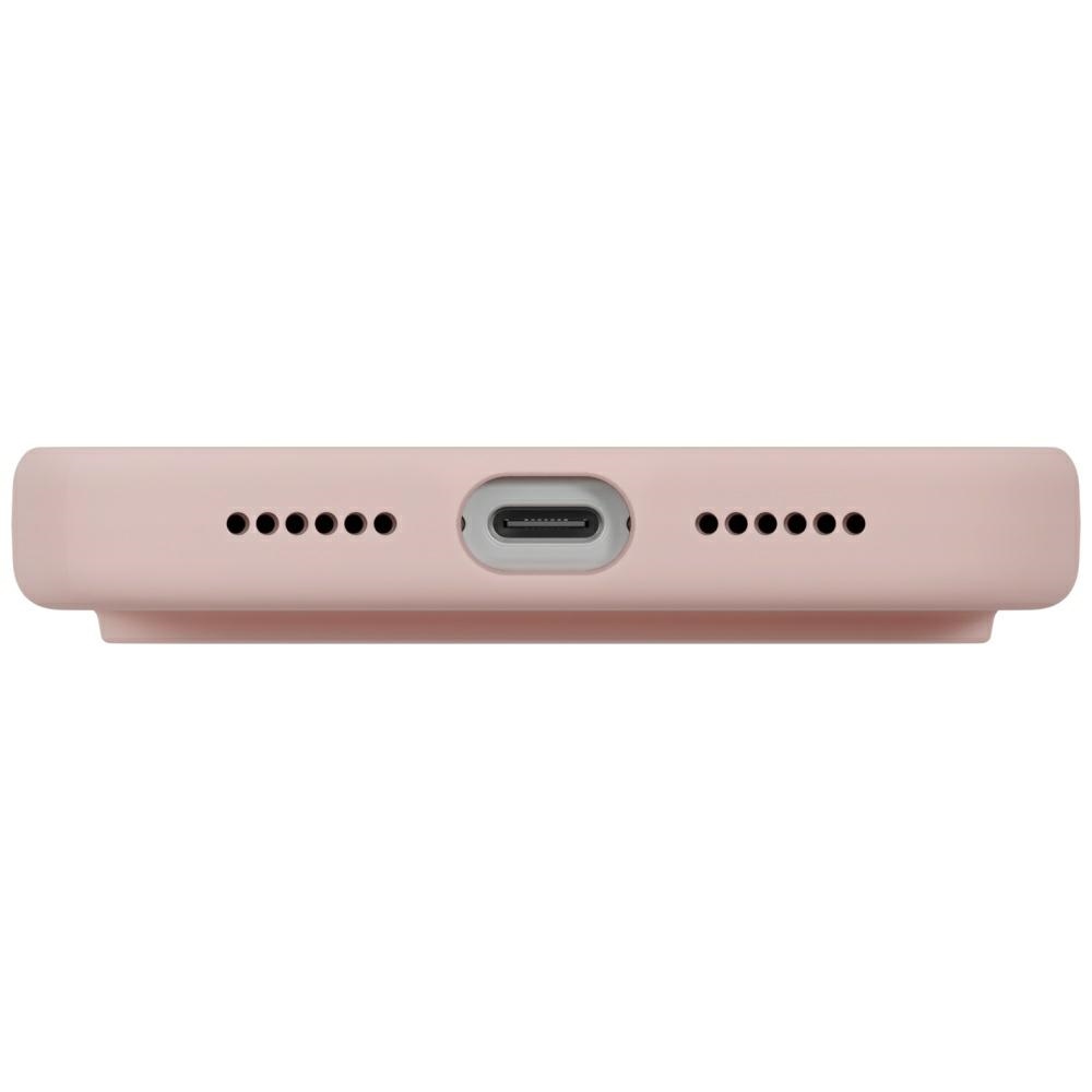 Uniq Lino iPhone 17 Pro Max Magclick uzlādes vāciņš - Rozā | Charging Case Pink (3)