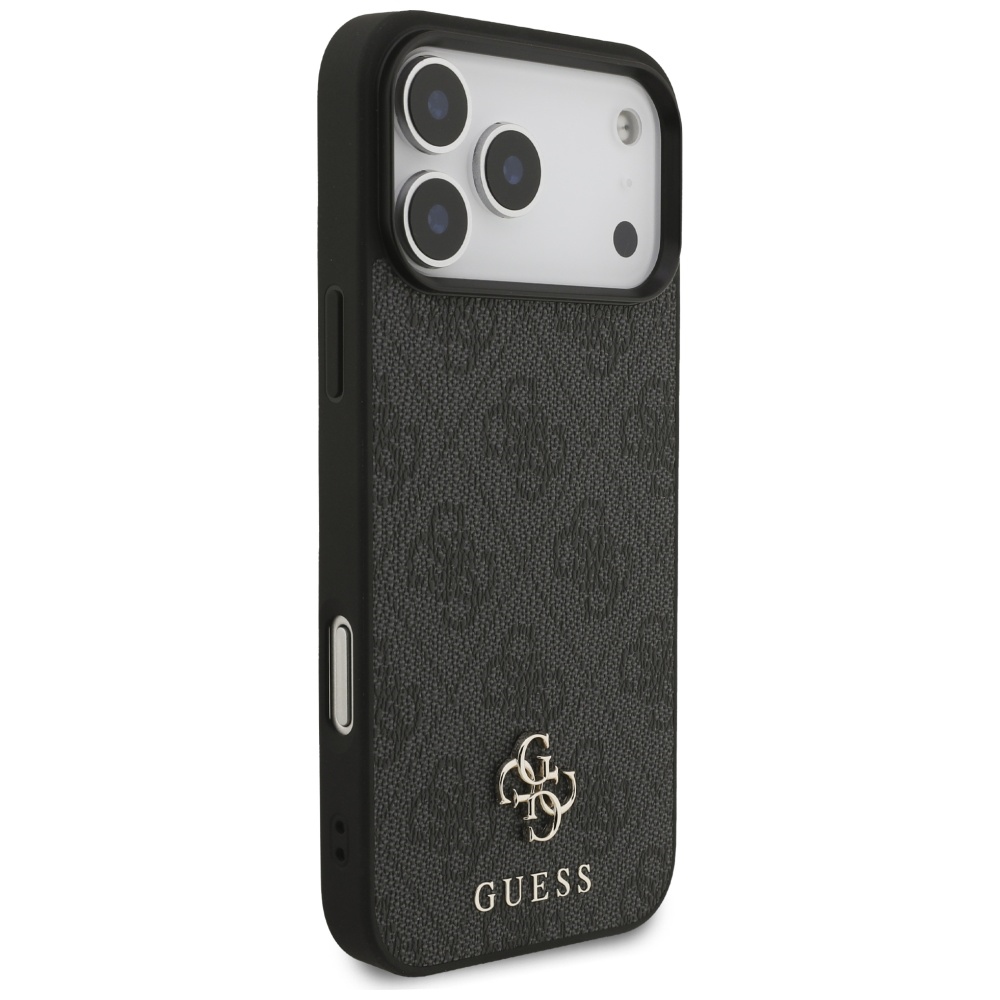 Guess 4G Small Classic Logo MagSafe vāciņš iPhone 17 Pro Max telefonam – melns | Phone Case Cover (2)