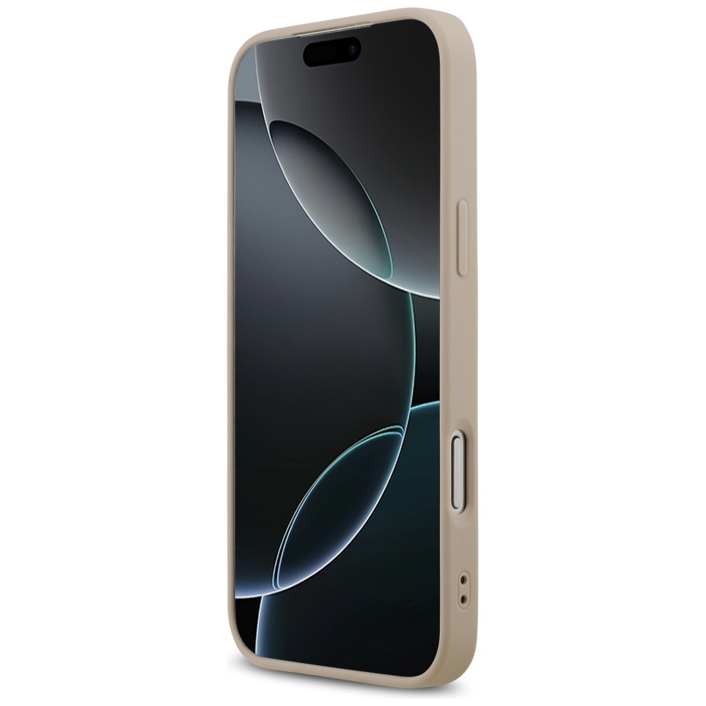 Guess 4G Ring Classic Logo MagSafe iPhone 17 Pro Max vāciņš – rozā | Phone Case Cover (3)