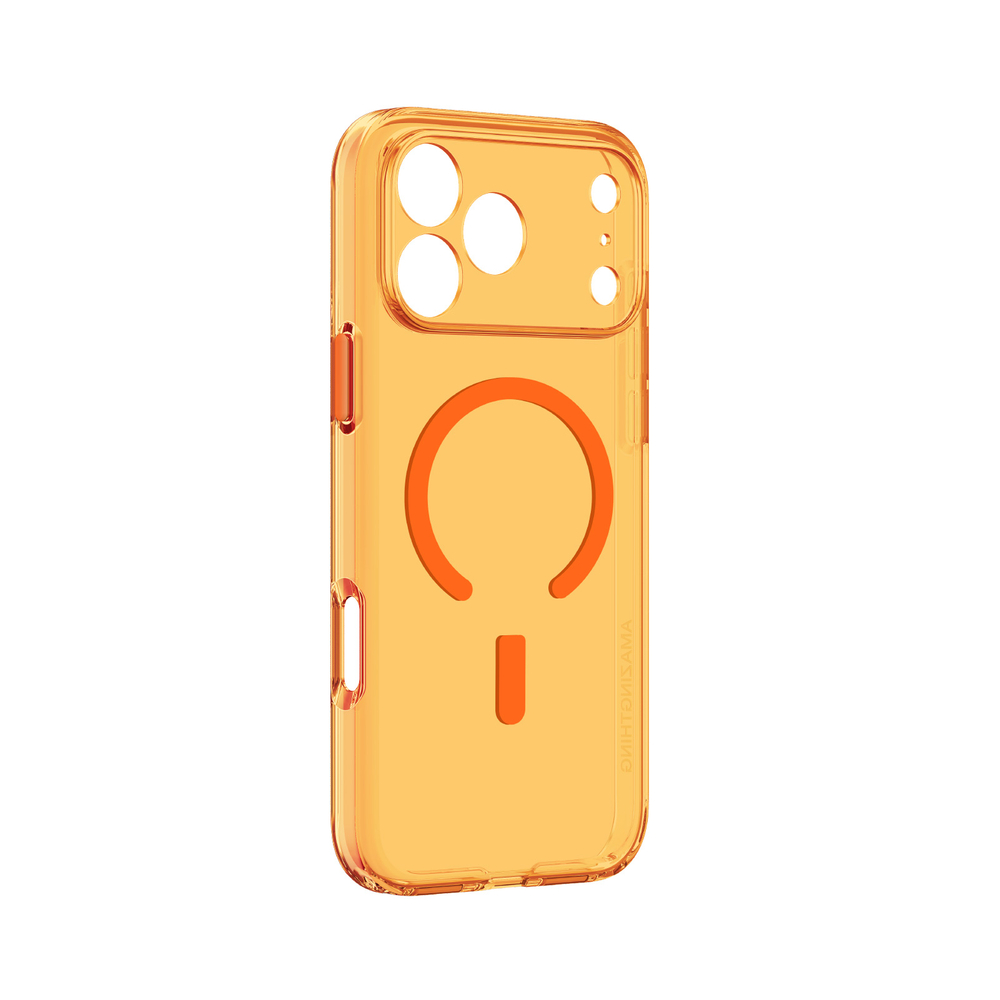 AmazingThing Minimal Mag Lens vāciņš iPhone 17 Pro Max – oranžs | Phone Case Cover (2)