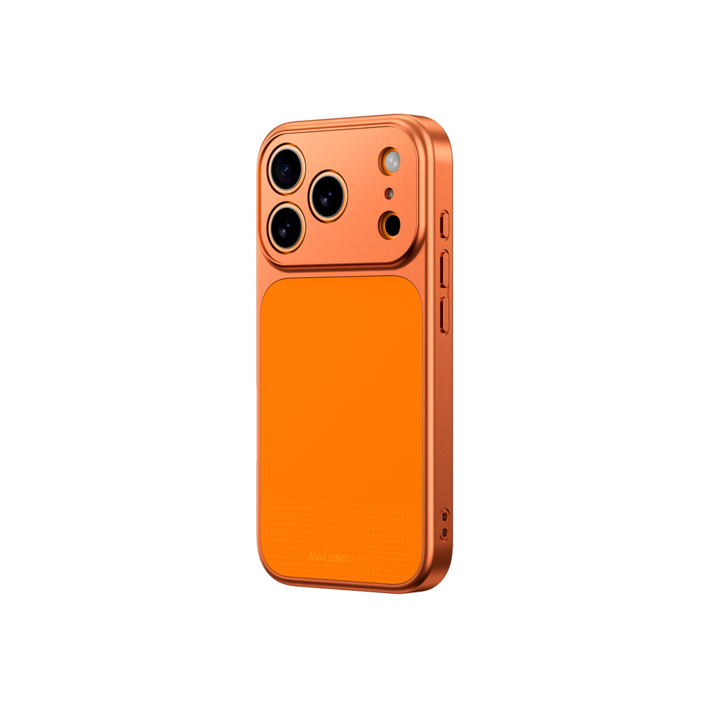 AmazingThing Minimal Mag pilna pārklājuma maciņš iPhone 17 Pro Max telefonam – oranžs | Phone Case Cover (1)