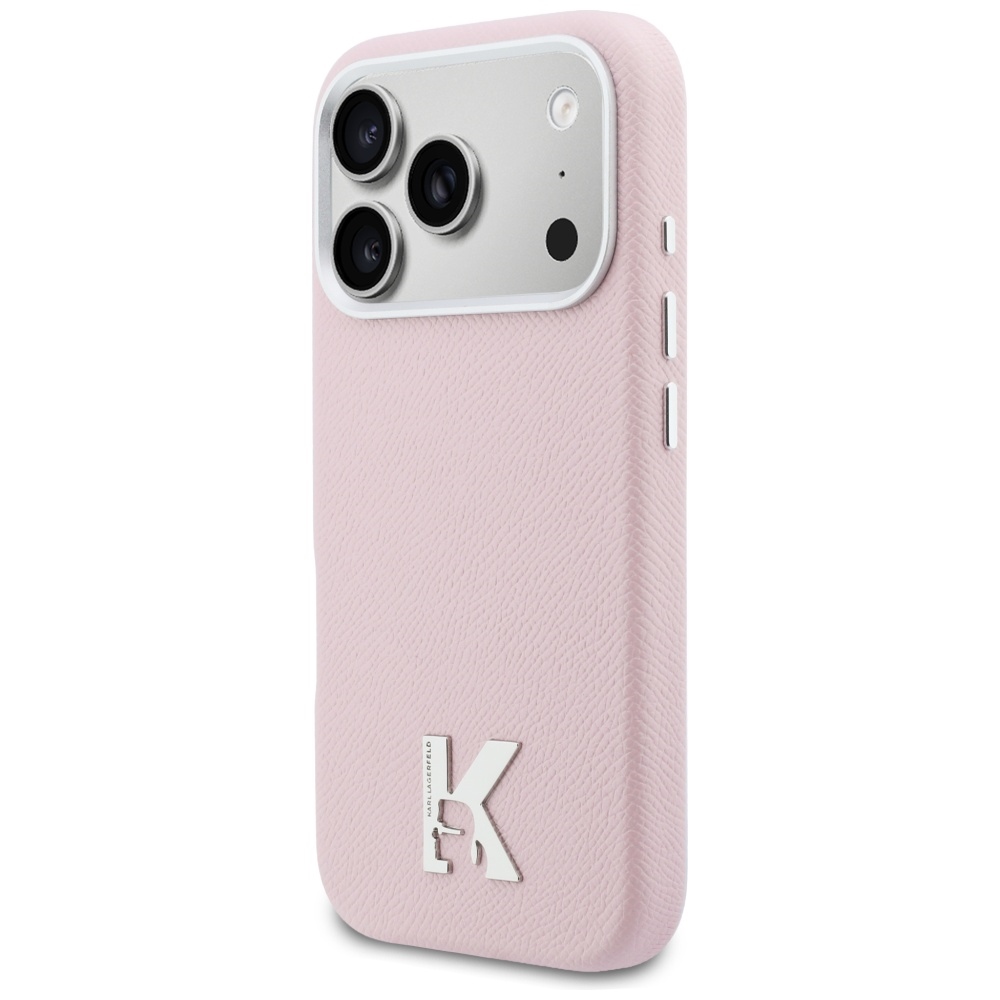 Karl Lagerfeld Karl Head Logo MagSafe vāciņš ar MagSafe iPhone 17 Pro Max – rozā | Phone Case Cover (0)