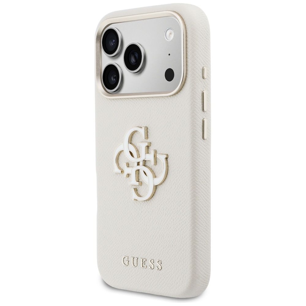 Guess FW Resin Logo vāciņš iPhone 17 Pro Max – bēšs | Phone Case Cover (0)
