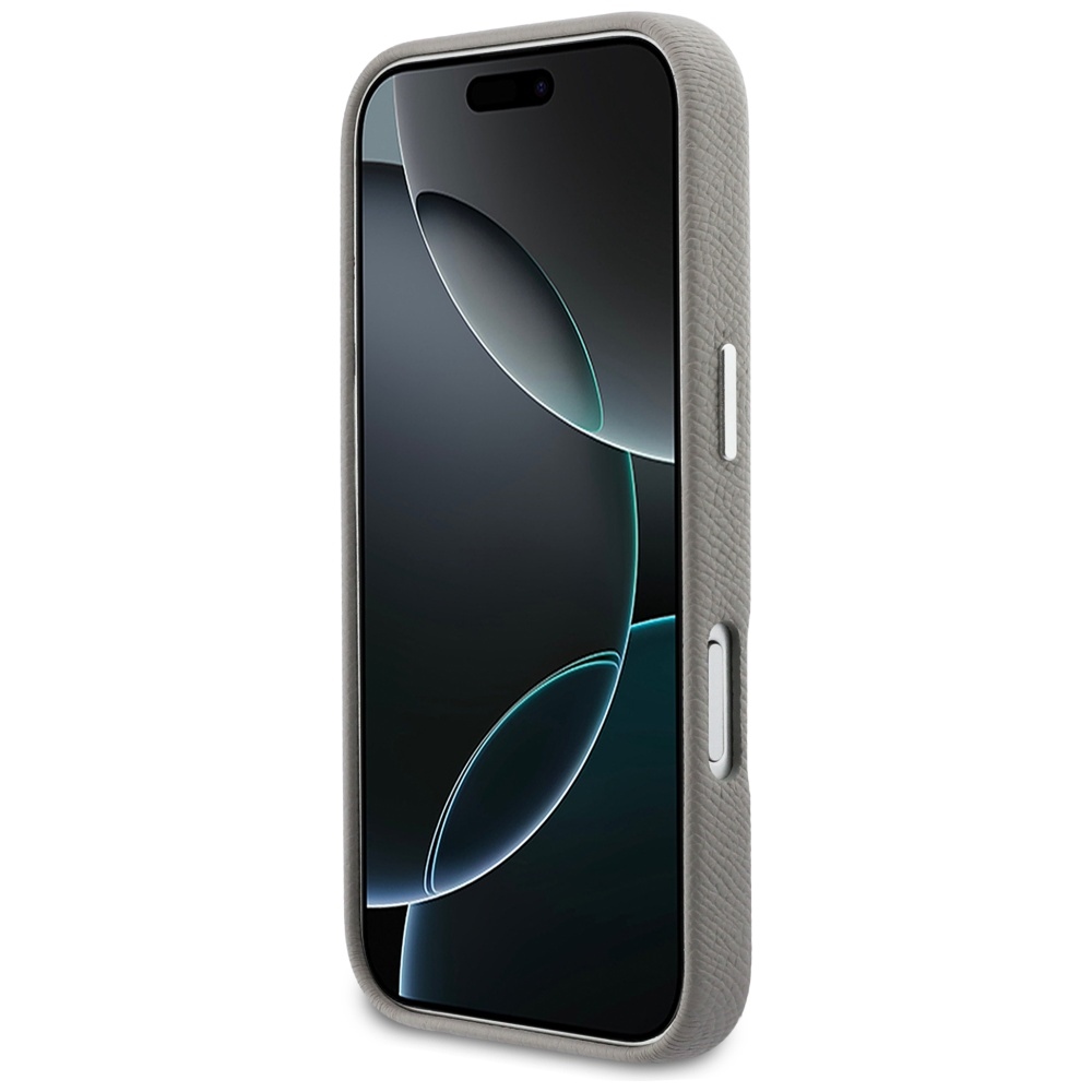 Karl Lagerfeld Karl & Choupette Head Pins Saffiano MagSafe MagCase iPhone 17 Pro Max telefonam – pelēks | Phone Case... (3)